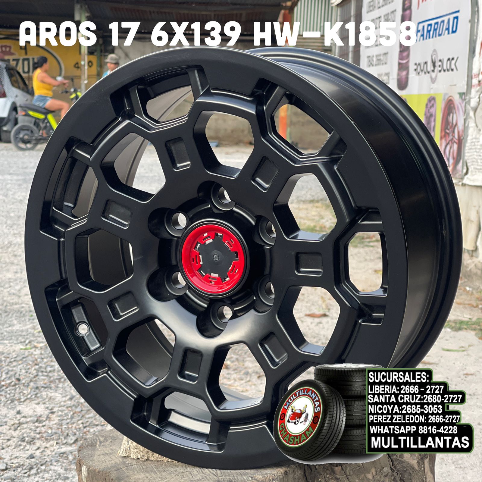 AROS # 17 6X139 MB